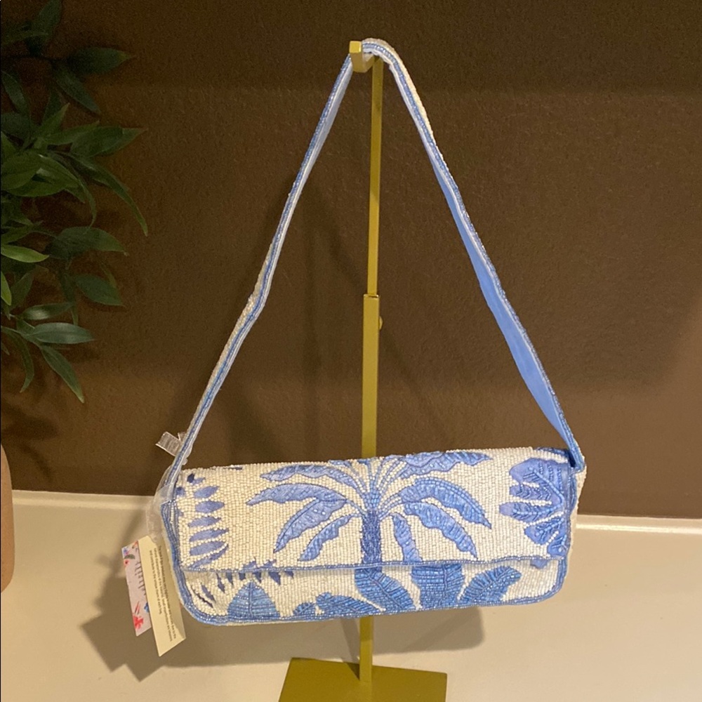 Tjmaxx Viral TikTok Beaded Bag Palm-Print